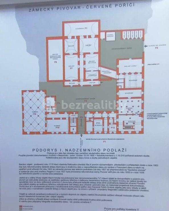 Prodej nebytového prostoru 9.630 m², Červené Poříčí, Plzeňský kraj