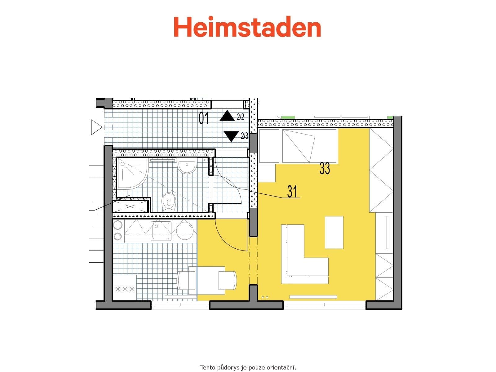 Pronájem bytu 1+kk 25 m², Janského, Karviná, Moravskoslezský kraj Pronájem bytu 1+kk 25 m², Janského, Karviná, Moravskoslezský kraj