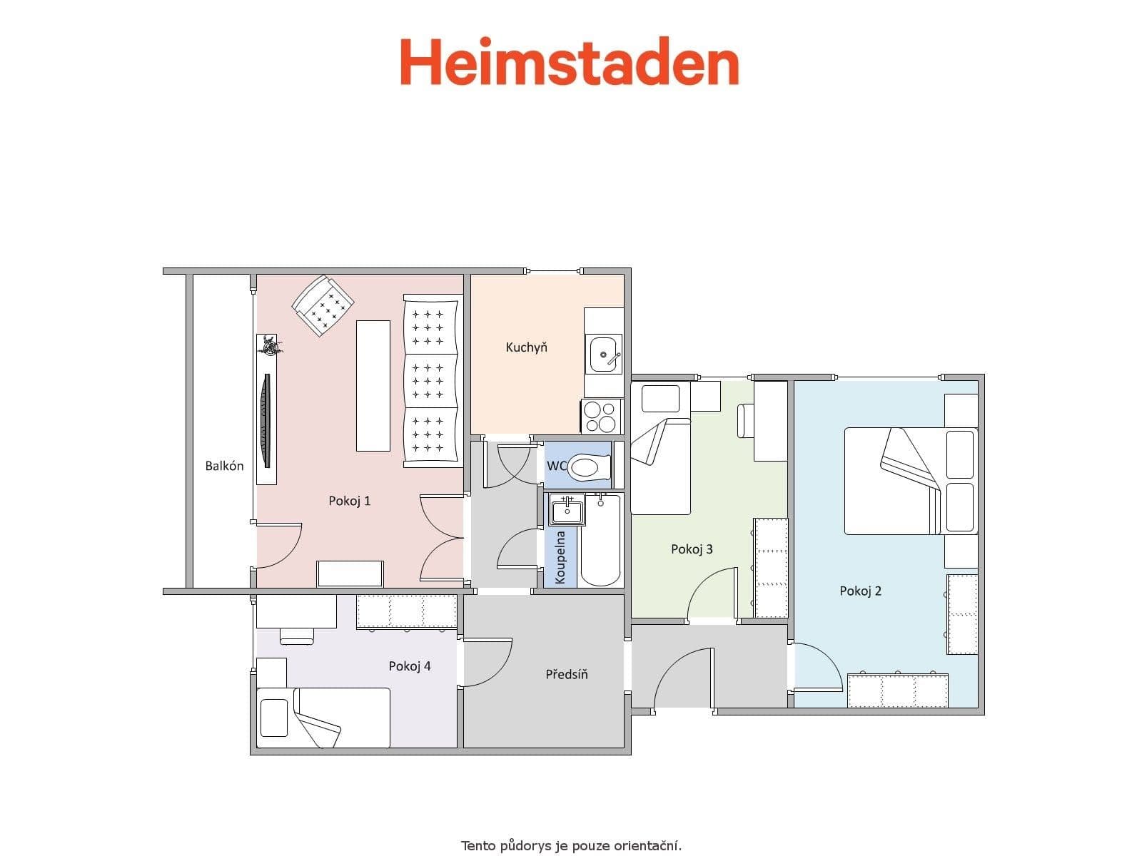 Pronájem bytu 4+1 88 m², Mládežnická, Havířov, Moravskoslezský kraj Pronájem bytu 4+1 88 m², Mládežnická, Havířov, Moravskoslezský kraj
