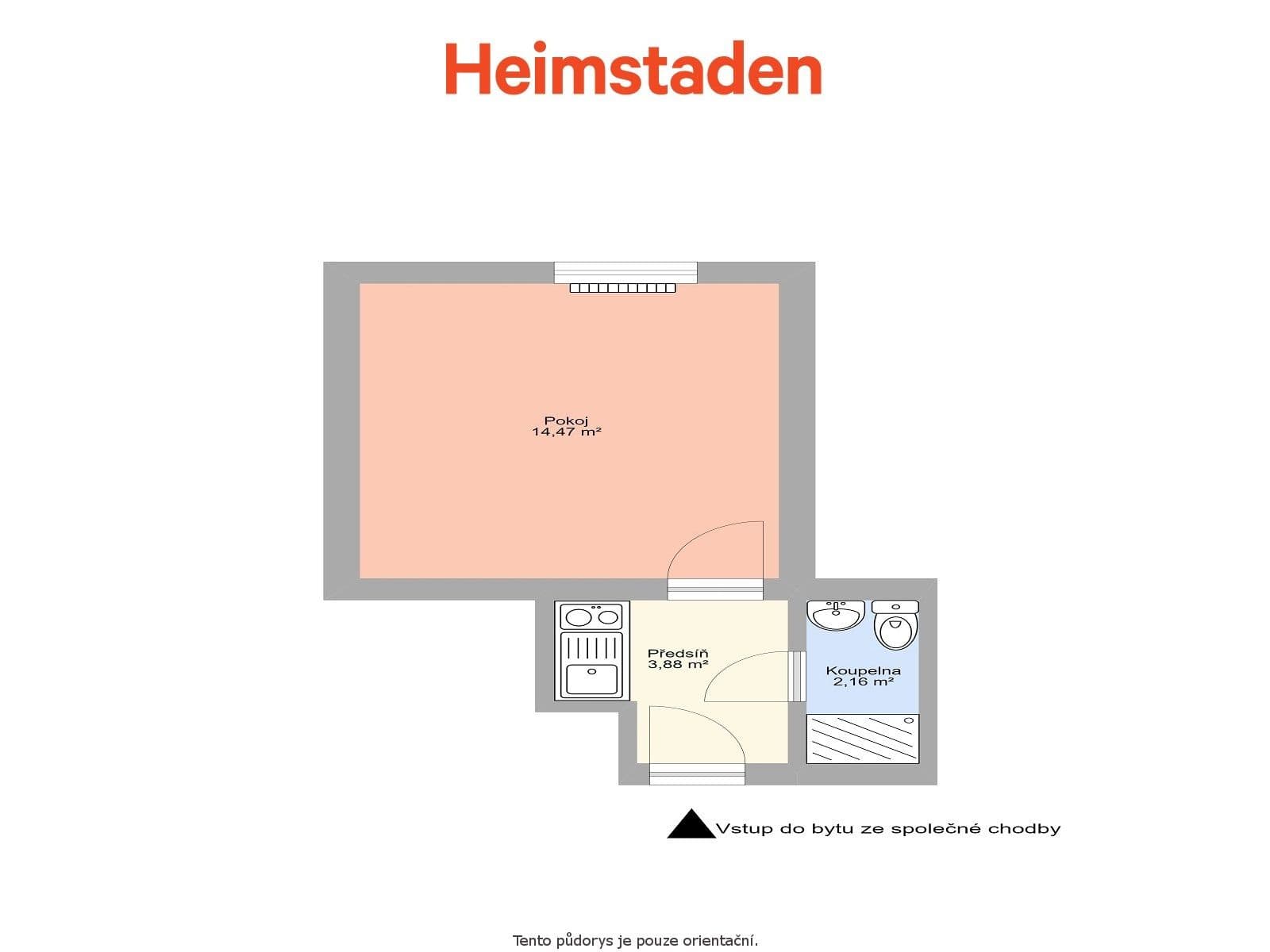 Pronájem bytu 1+kk 20 m², Československé armády, Havířov, Moravskoslezský kraj Pronájem bytu 1+kk 20 m², Československé armády, Havířov, Moravskoslezský kraj