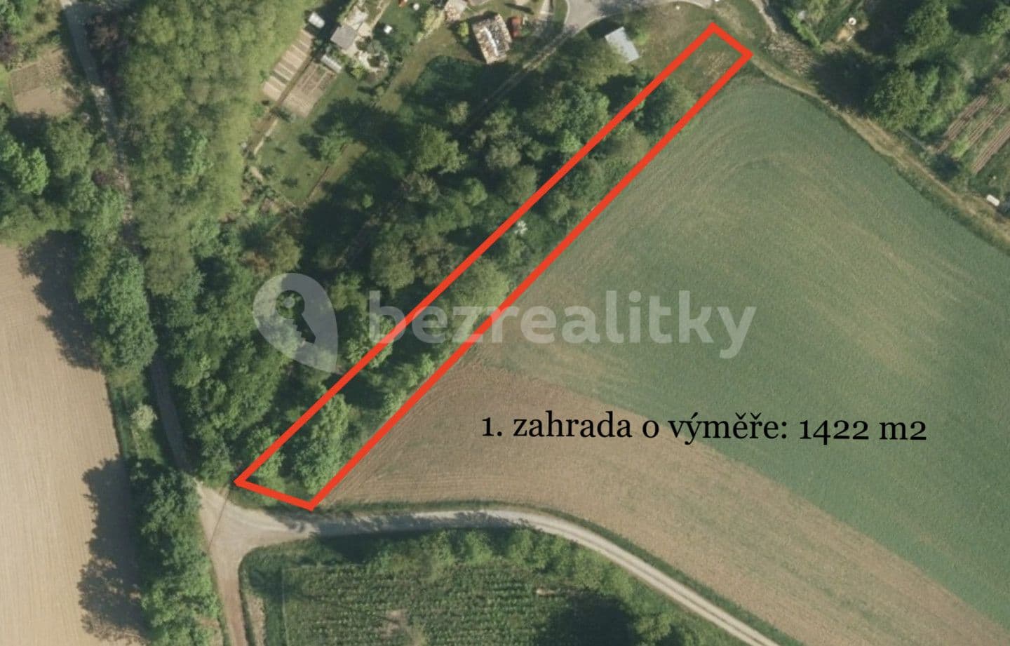 Prodej pozemku 3.309 m², Vitčice, Olomoucký kraj