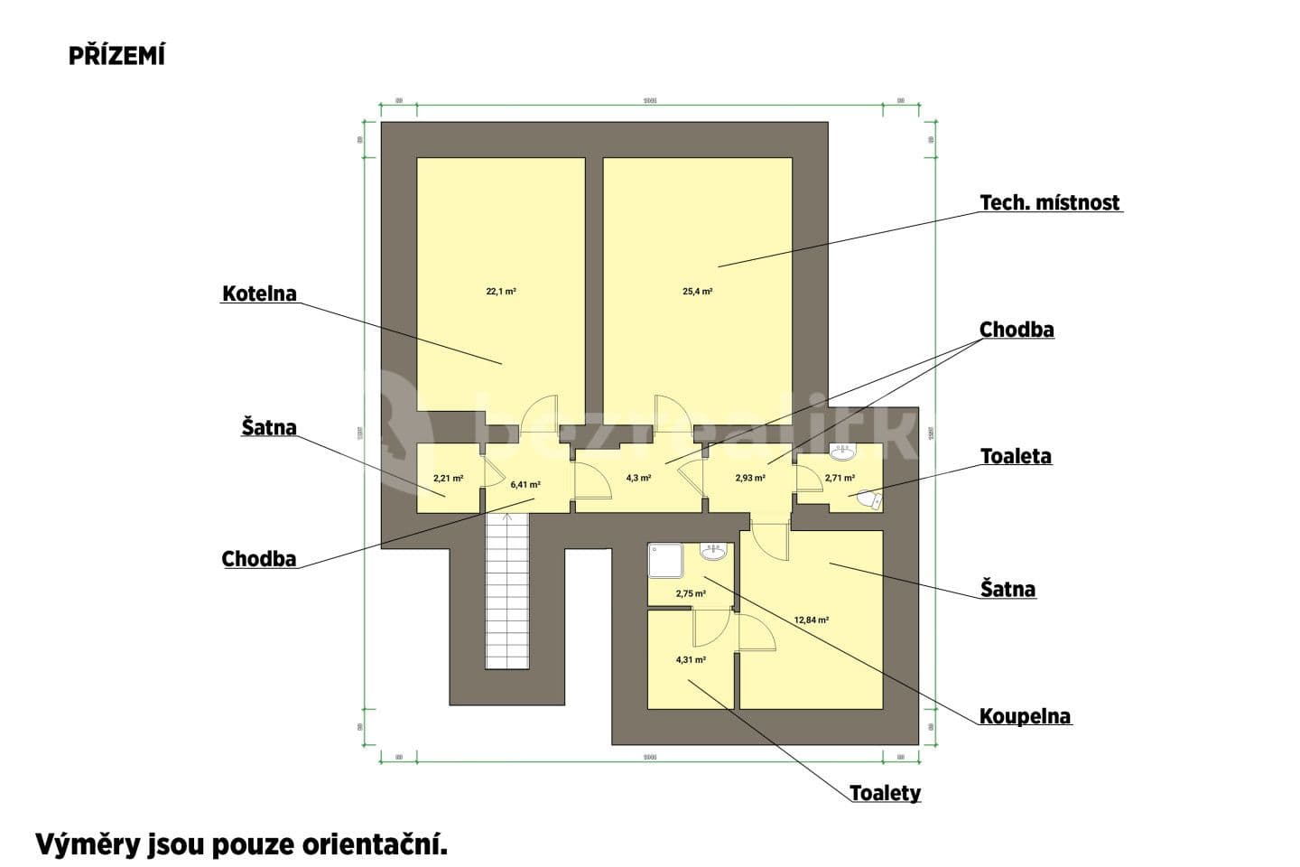 Prodej nebytového prostoru 1.317 m², Meinlova, Pernink, Karlovarský kraj