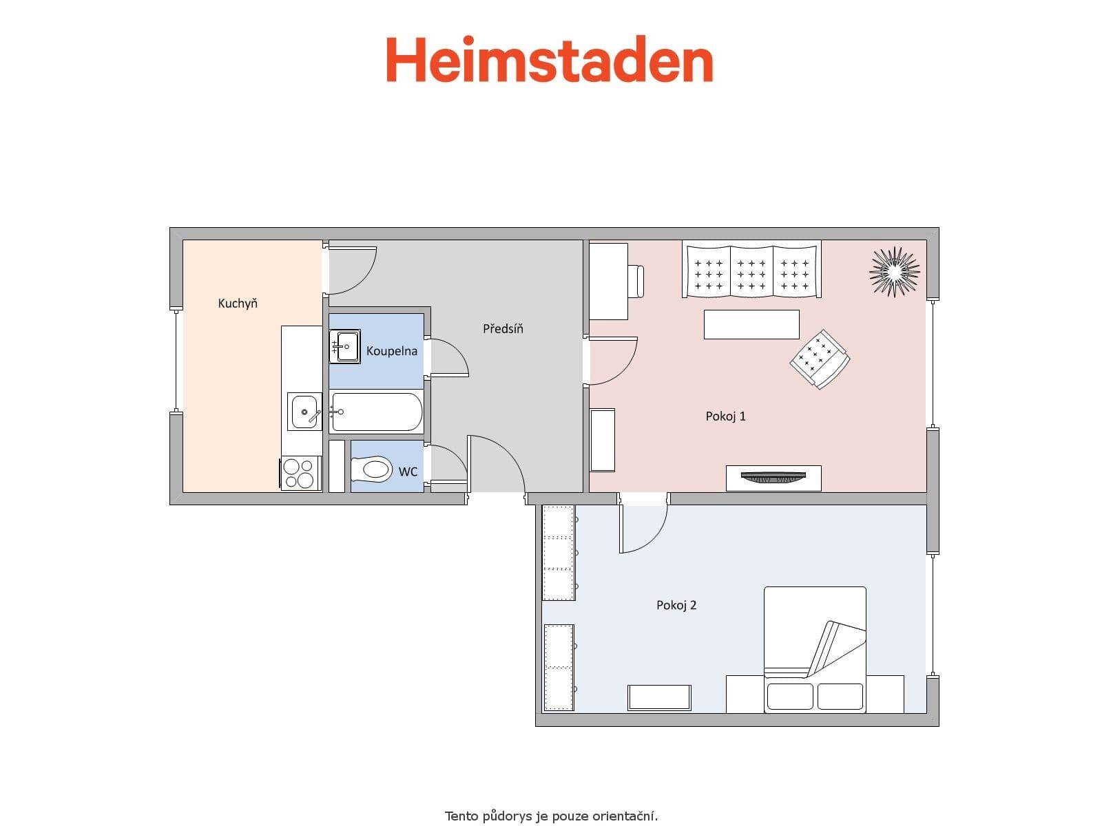 Pronájem bytu 2+1 53 m², Gorkého, Havířov, Moravskoslezský kraj Pronájem bytu 2+1 53 m², Gorkého, Havířov, Moravskoslezský kraj