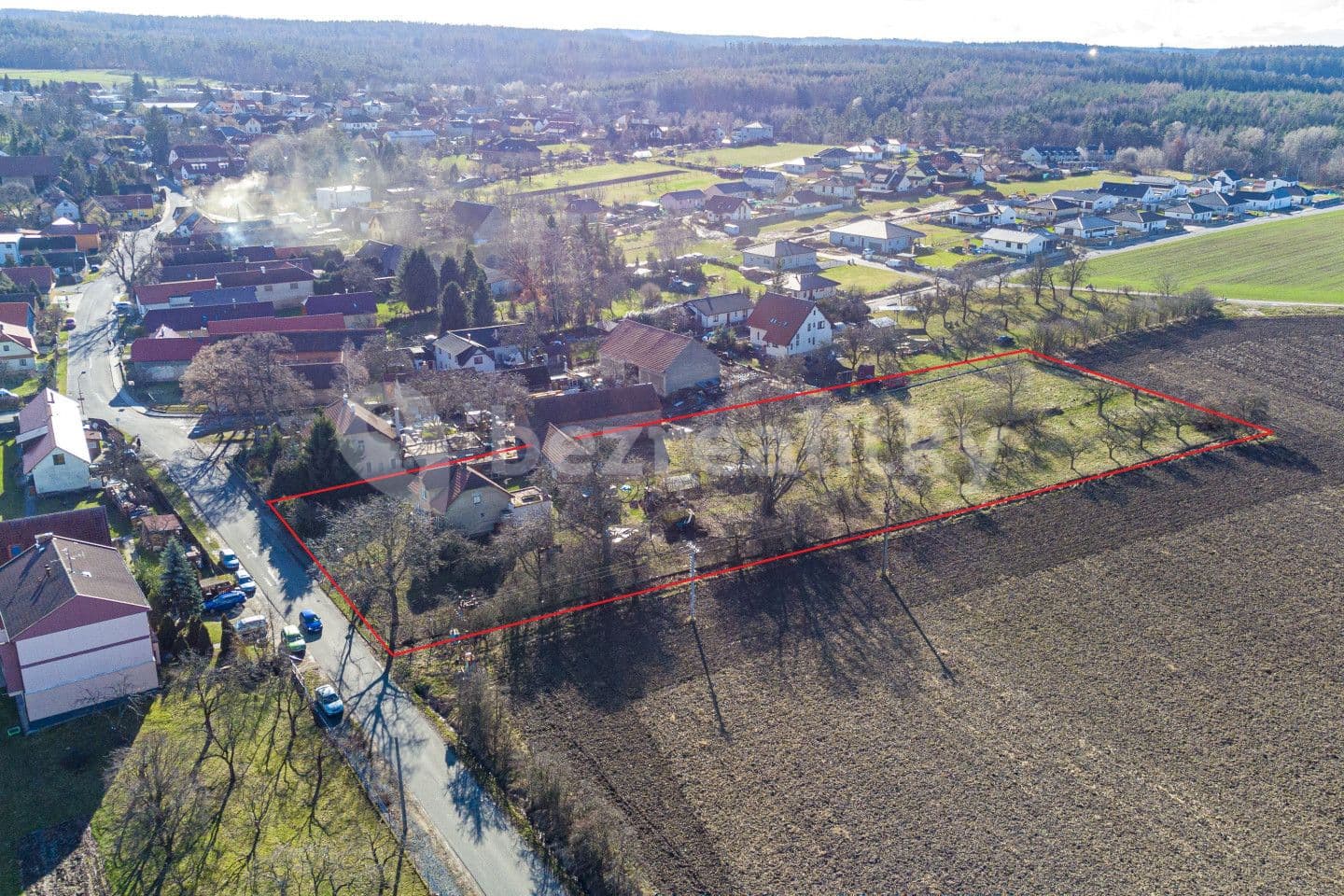 Prodej pozemku 6.277 m², Českobrodská, Kozojedy, Středočeský kraj