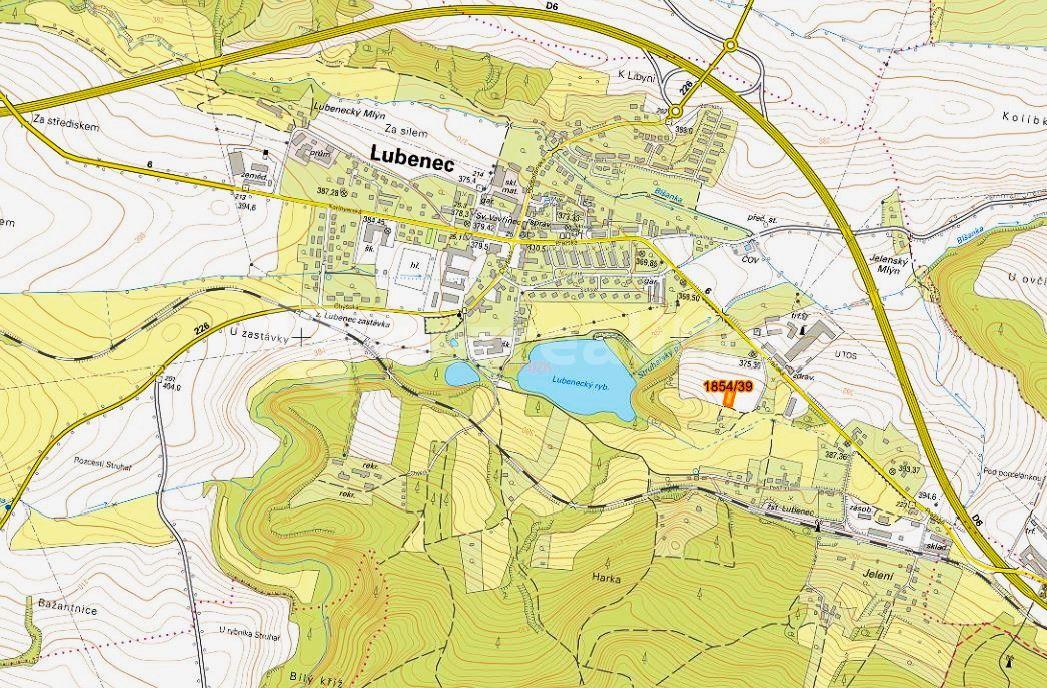 Prodej pozemku 817 m², Lubenec, Ústecký kraj