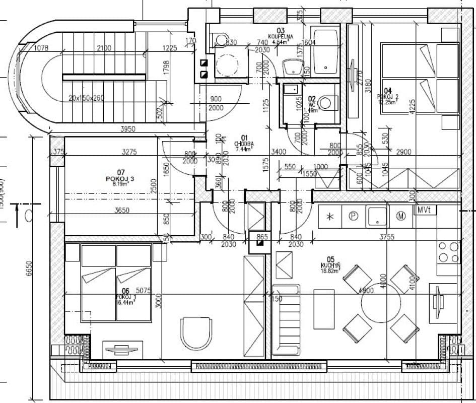 Pronájem bytu 3+1 76 m², Sládkova, Hradec Králové, Královéhradecký kraj Pronájem bytu 3+1 76 m², Sládkova, Hradec Králové, Královéhradecký kraj