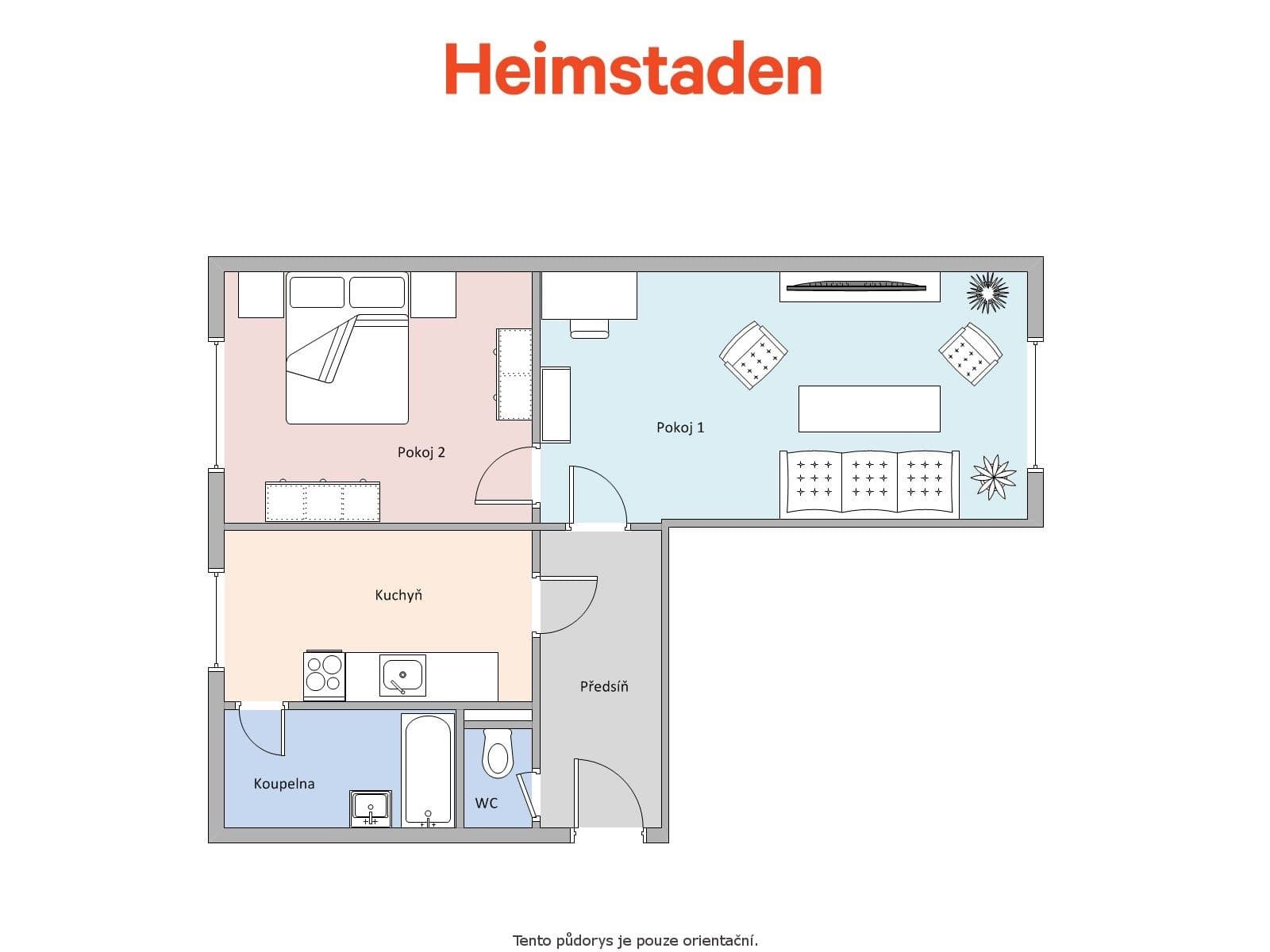 Pronájem bytu 2+1 51 m², Hornická, Orlová, Moravskoslezský kraj Pronájem bytu 2+1 51 m², Hornická, Orlová, Moravskoslezský kraj