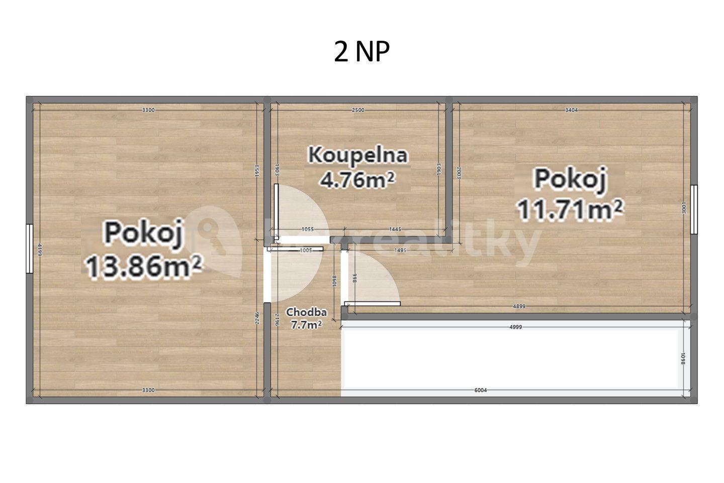 Prodej bytu 3+kk 72 m², Třídvorská, Kolín, Středočeský kraj