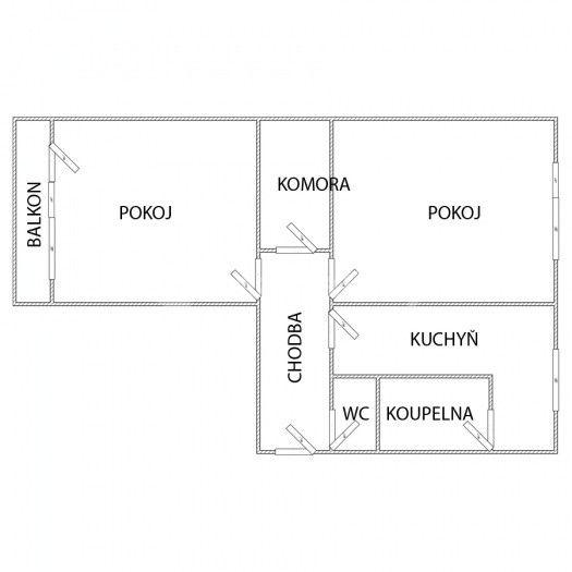 Prodej bytu 2+1 54 m², třída T. G. Masaryka, Mladá Boleslav, Středočeský kraj