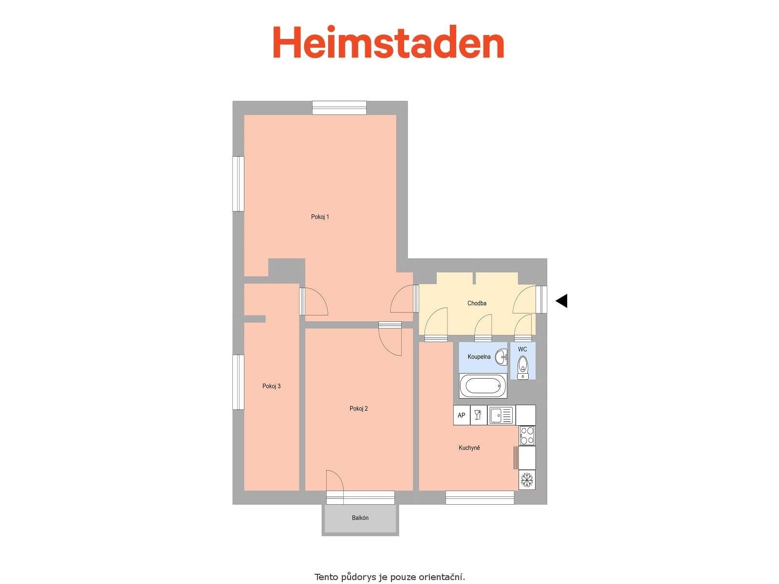 Pronájem bytu 3+1 69 m², Lípová, Havířov, Moravskoslezský kraj Pronájem bytu 3+1 69 m², Lípová, Havířov, Moravskoslezský kraj