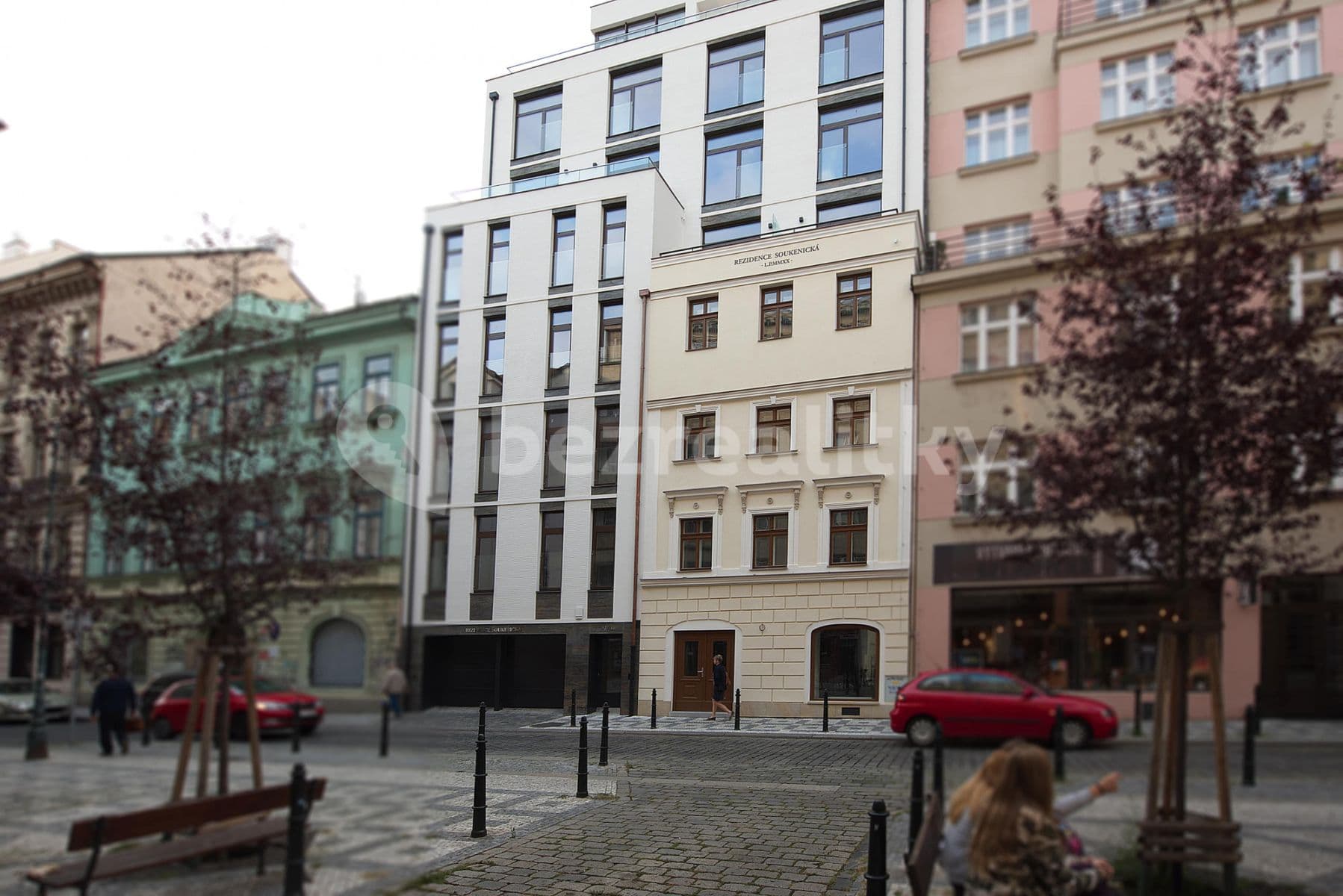Pronájem bytu 2+kk 50 m², Soukenická, Praha, Praha