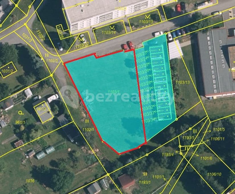 Prodej pozemku 1.336 m², Raspenava, Liberecký kraj