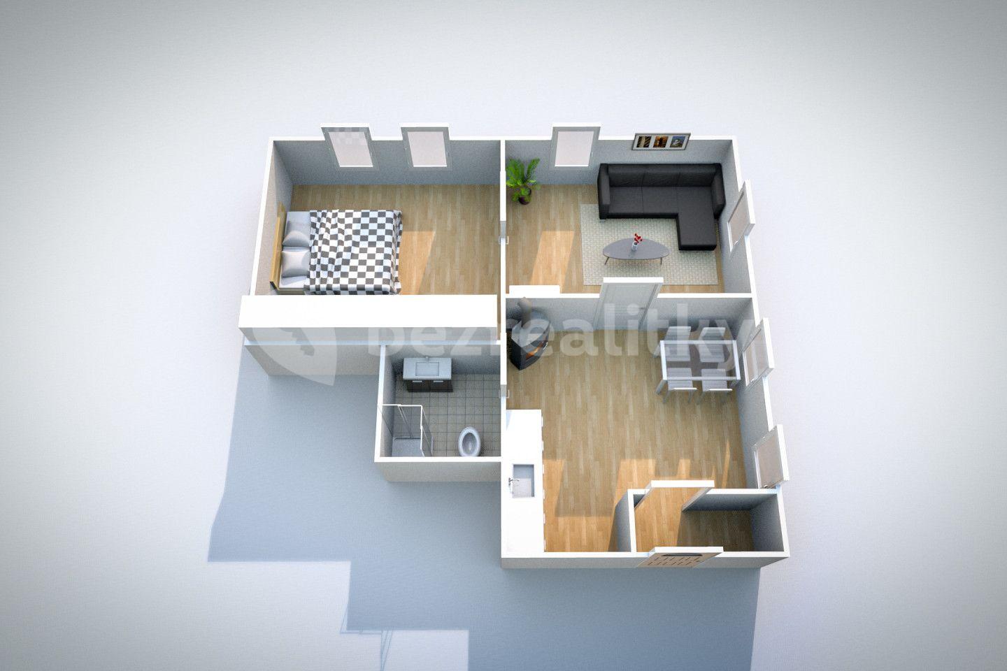 Prodej bytu 2+1 54 m², Velké Březno, Ústecký kraj