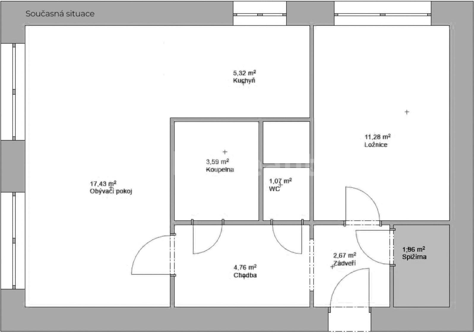 Pronájem bytu 2+kk 50 m², Kubíkova, Praha, Praha Pronájem bytu 2+kk 50 m², Kubíkova, Praha, Praha