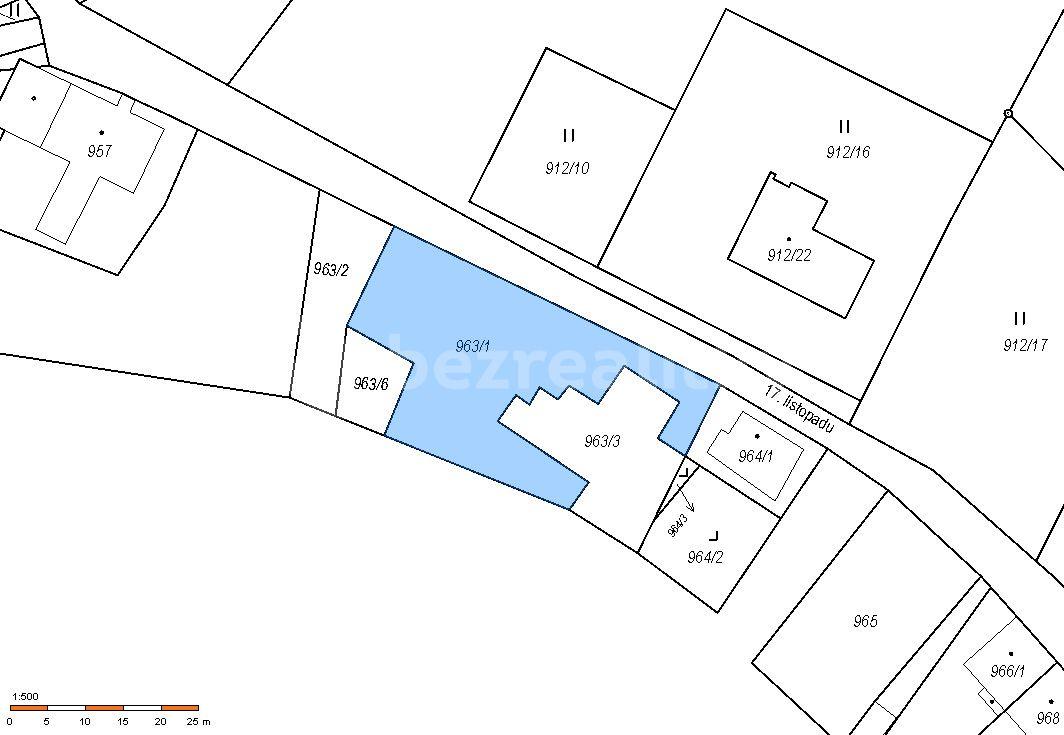 Prodej pozemku 1.161 m², 17. listopadu, Vejprty, Ústecký kraj