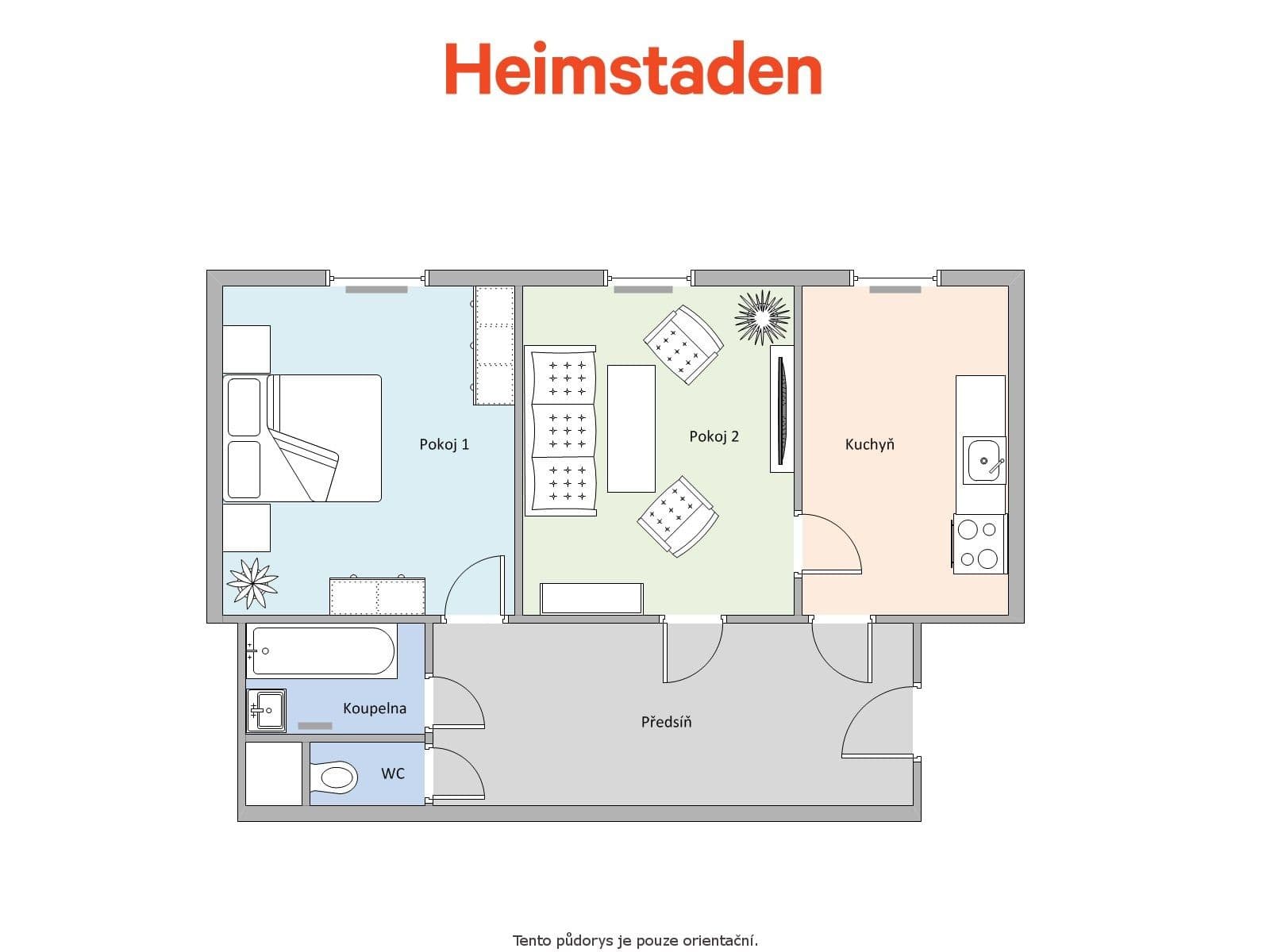 Pronájem bytu 2+1 53 m², Opletalova, Ostrava, Moravskoslezský kraj Pronájem bytu 2+1 53 m², Opletalova, Ostrava, Moravskoslezský kraj