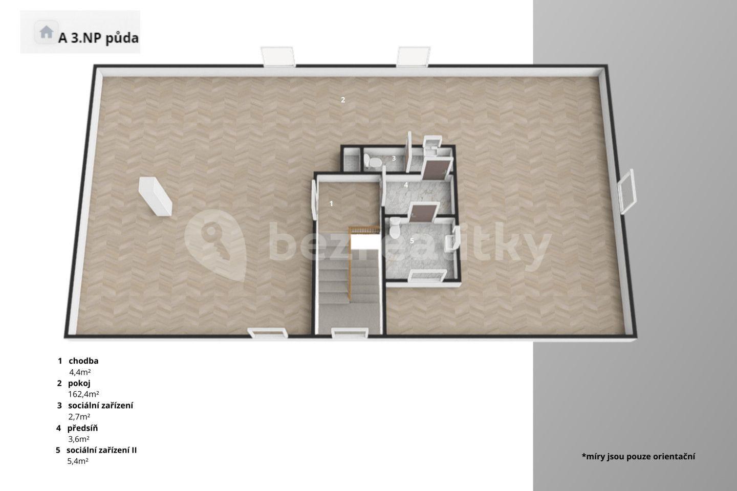 Prodej nebytového prostoru 2.825 m², Jáchymov, Karlovarský kraj