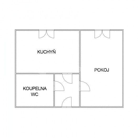 Prodej bytu 1+1 36 m², Slovenská, Karviná, Moravskoslezský kraj