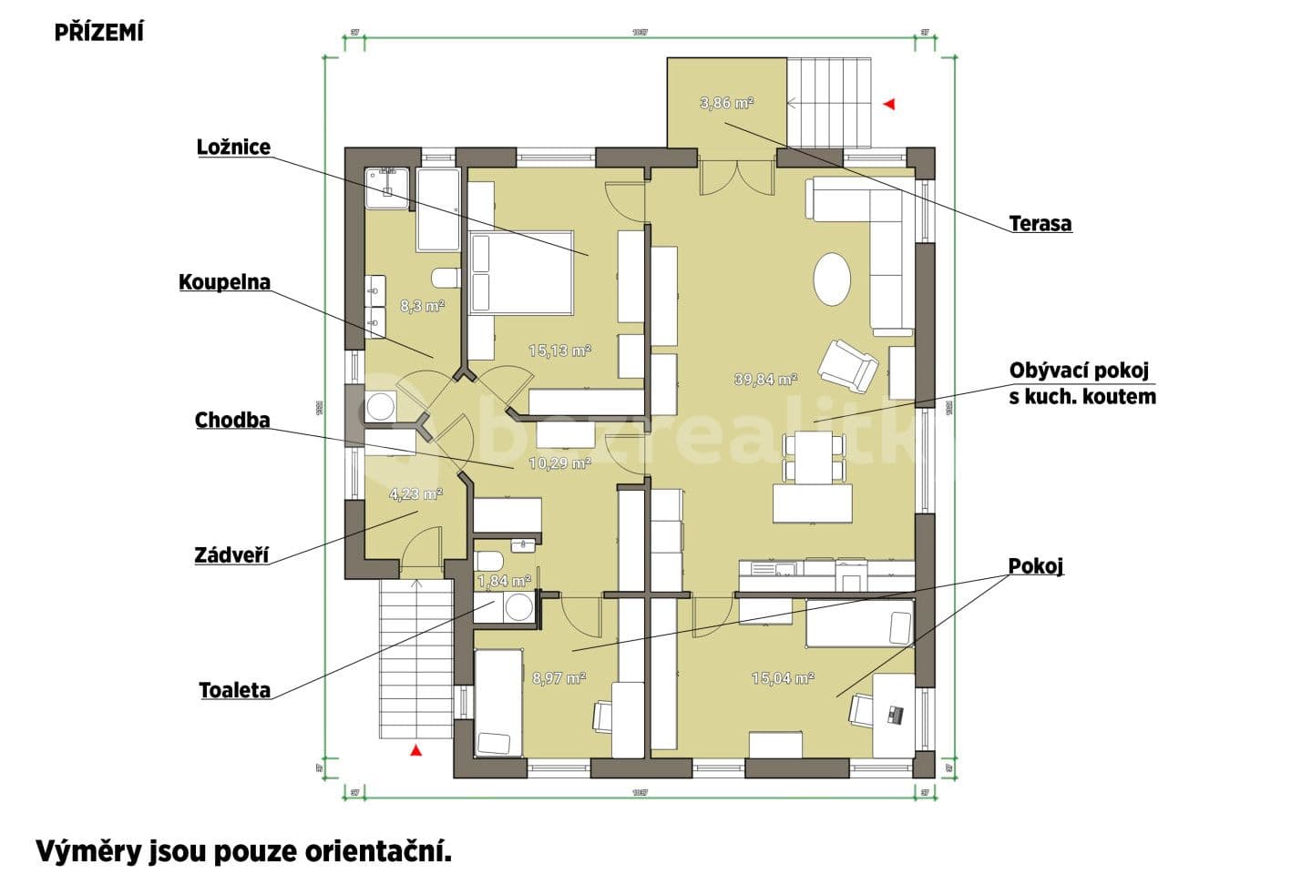 Prodej domu 100 m², pozemek 1.019 m², Ke cvičišti, Štěnovice, Plzeňský kraj