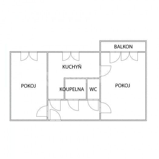 Prodej bytu 2+1 52 m², Tyršova, Karviná, Moravskoslezský kraj