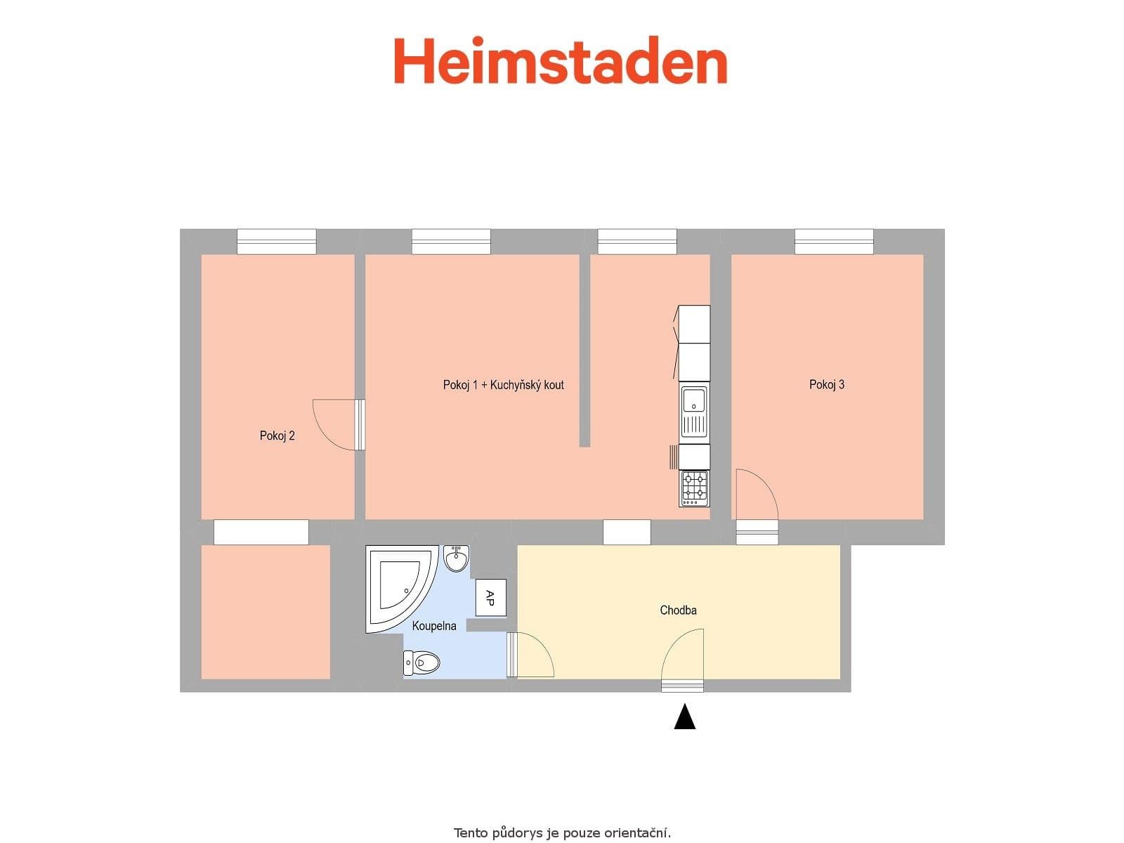 Pronájem bytu 3+1 76 m², Gustava Klimenta, Ostrava, Moravskoslezský kraj Pronájem bytu 3+1 76 m², Gustava Klimenta, Ostrava, Moravskoslezský kraj