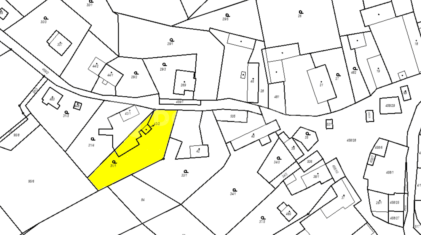 Prodej pozemku 1.250 m², Seč, Pardubický kraj