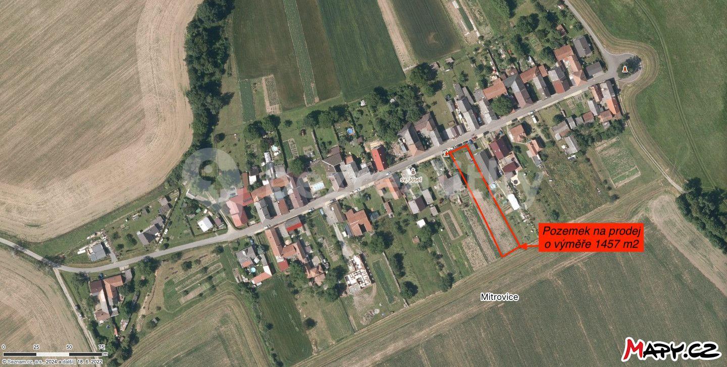 Prodej pozemku 1.457 m², Moravičany, Olomoucký kraj