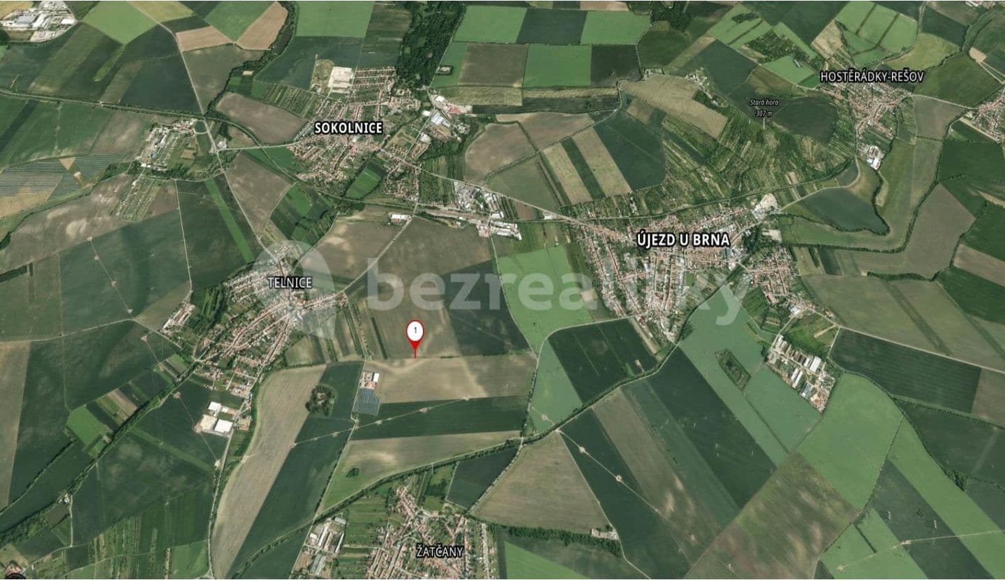 Prodej pozemku 7.926 m², Újezd u Brna, Jihomoravský kraj
