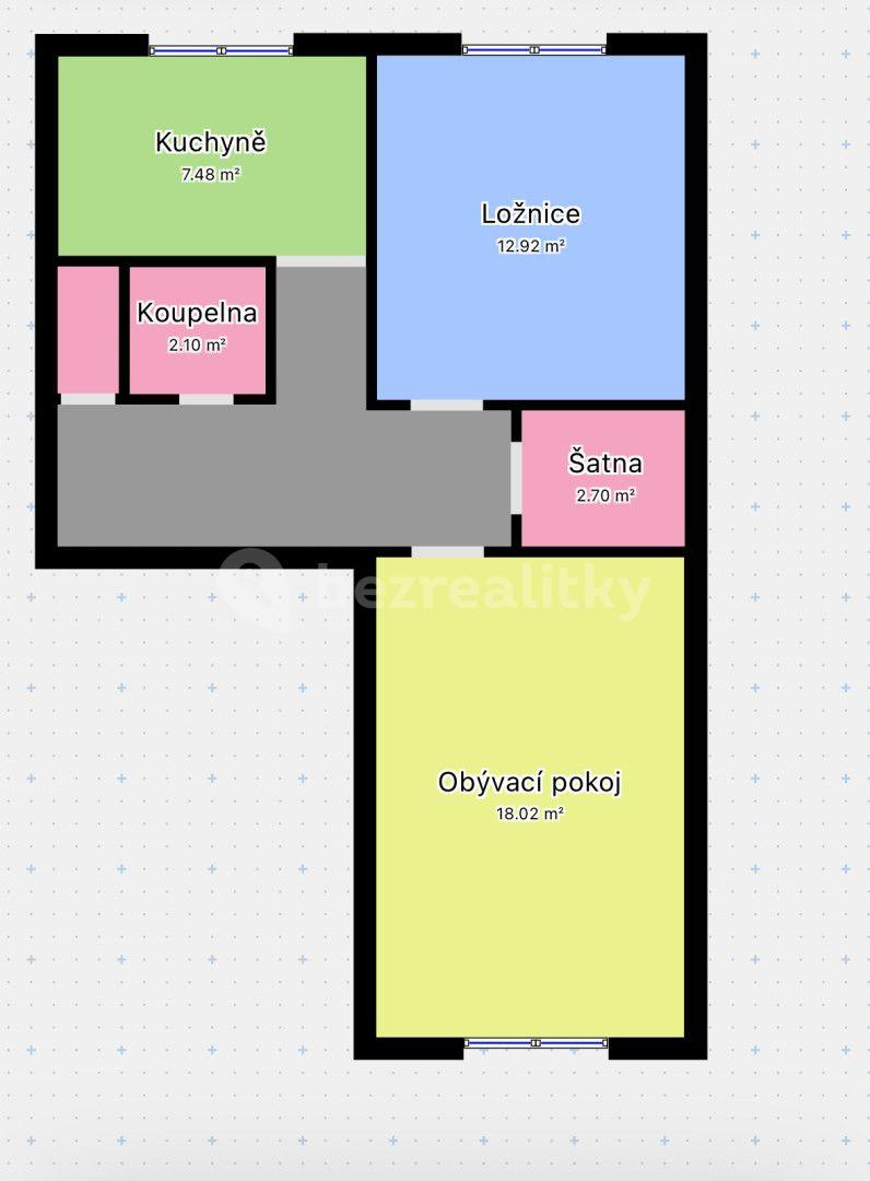 Prodej bytu 2+1 52 m², Dvouletky, Ostrava, Moravskoslezský kraj