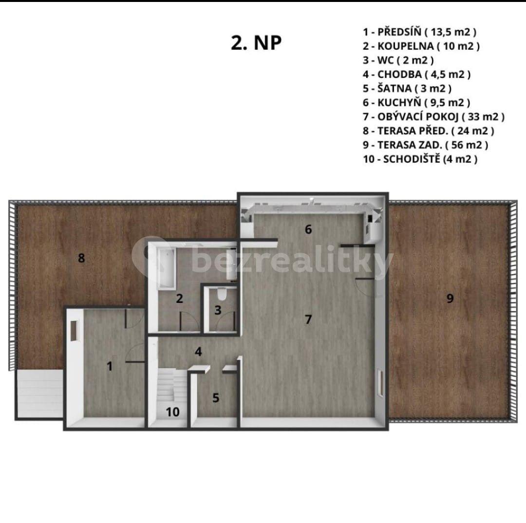 Prodej domu 123 m², pozemek 904 m², Hlavní, Měchenice, Středočeský kraj