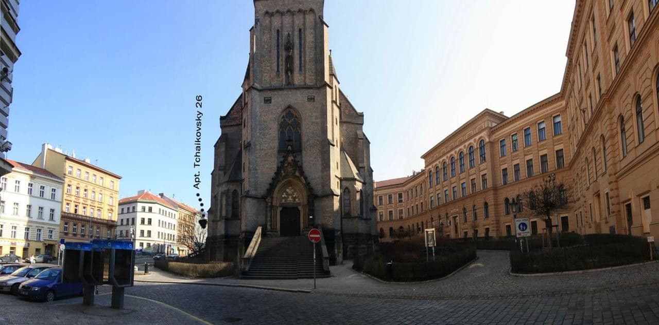 Pronájem bytu 50 m², Čajkovského, Praha, Praha Pronájem bytu 50 m², Čajkovského, Praha, Praha