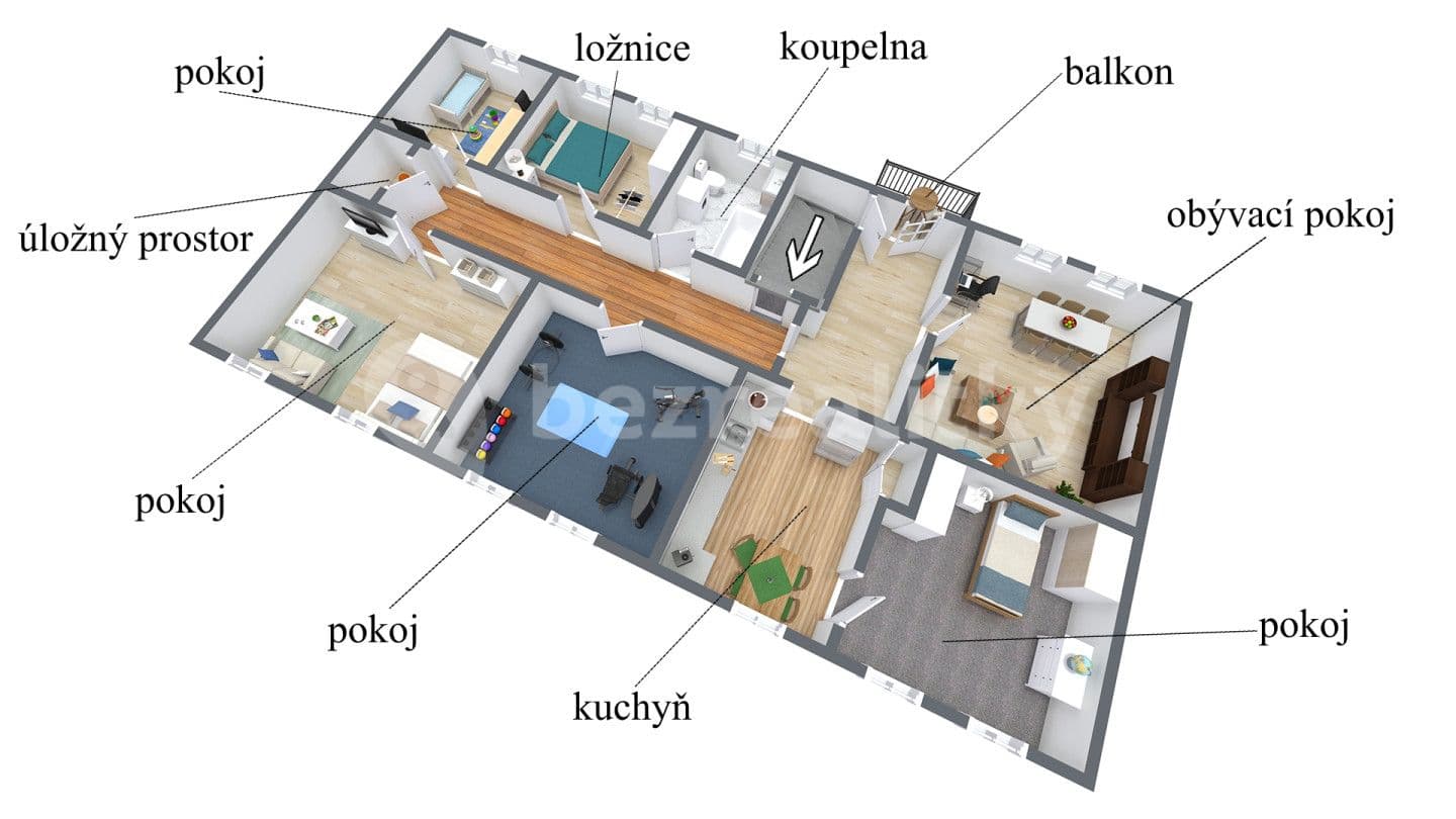Prodej nebytového prostoru 720 m², Polepy, Ústecký kraj