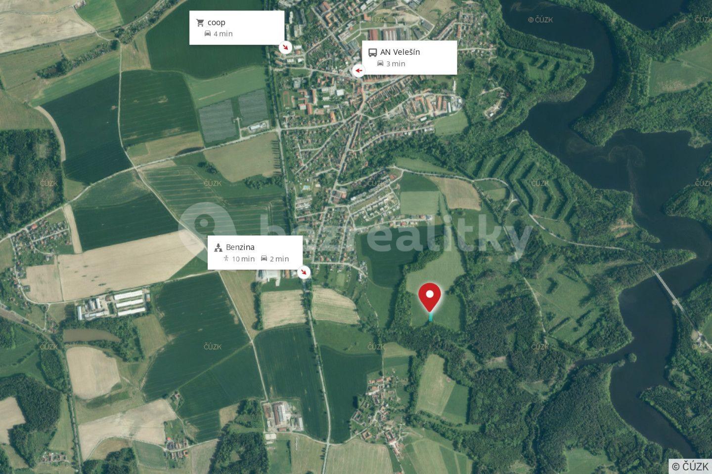 Prodej pozemku 1.502 m², Velešín, Jihočeský kraj