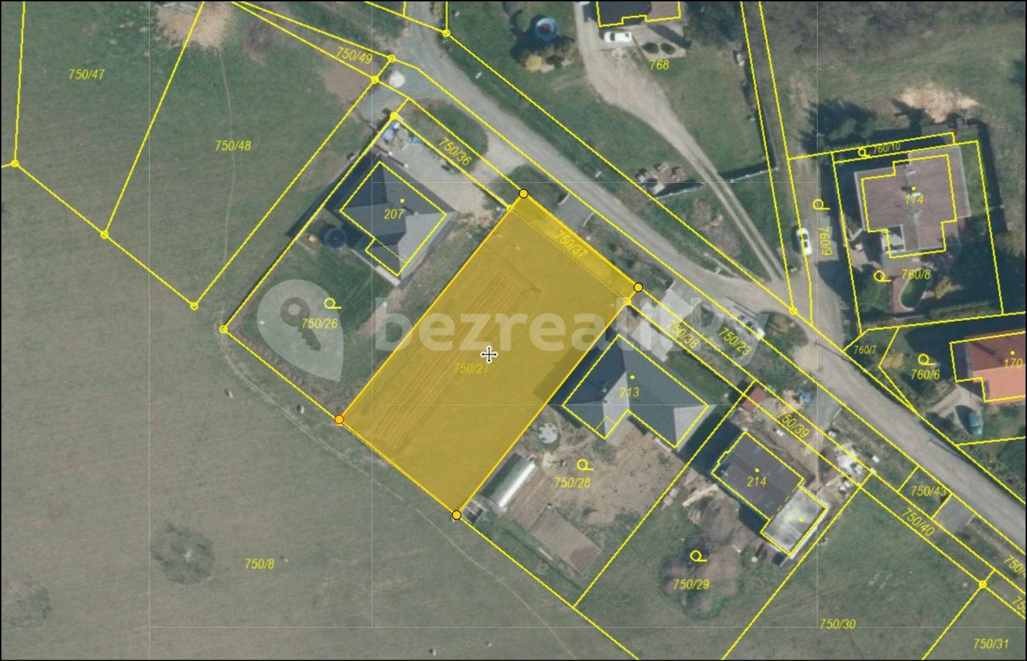 Prodej pozemku 1.133 m², Sazená, Středočeský kraj