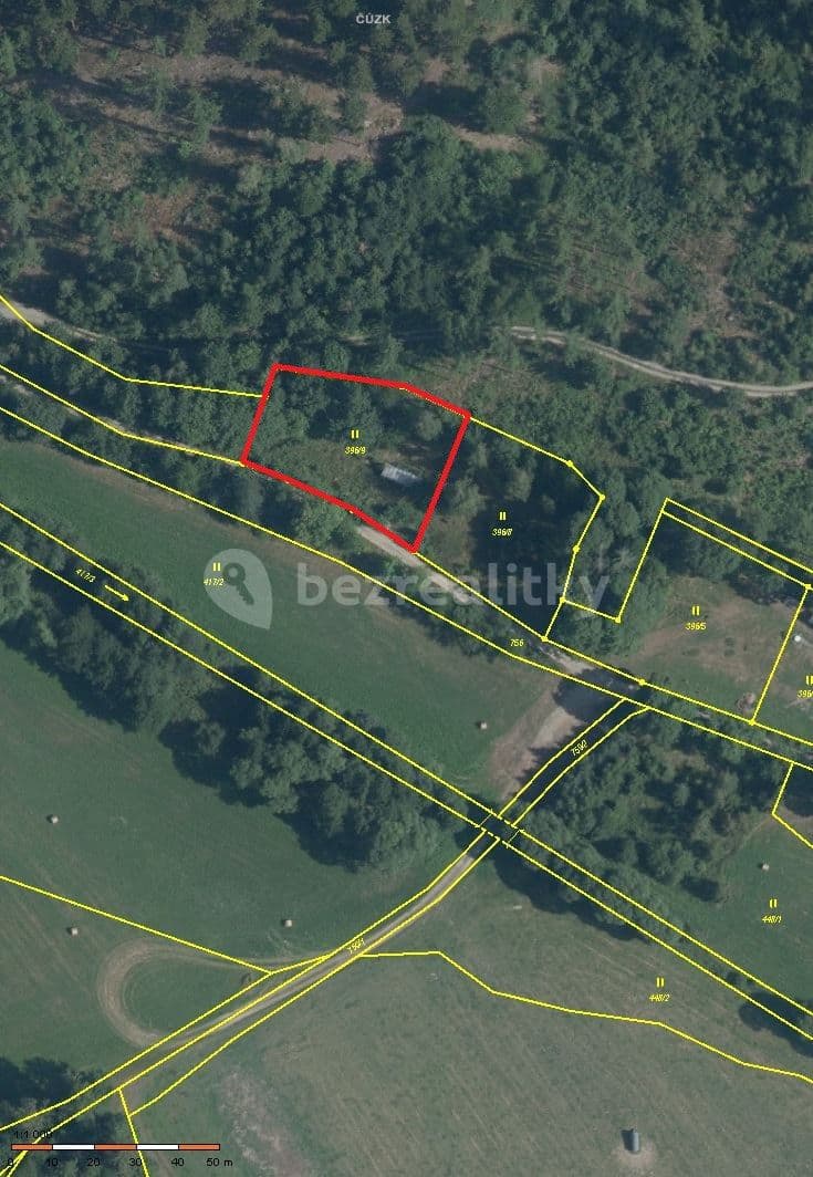 Prodej pozemku 1.381 m², Široká Niva, Moravskoslezský kraj
