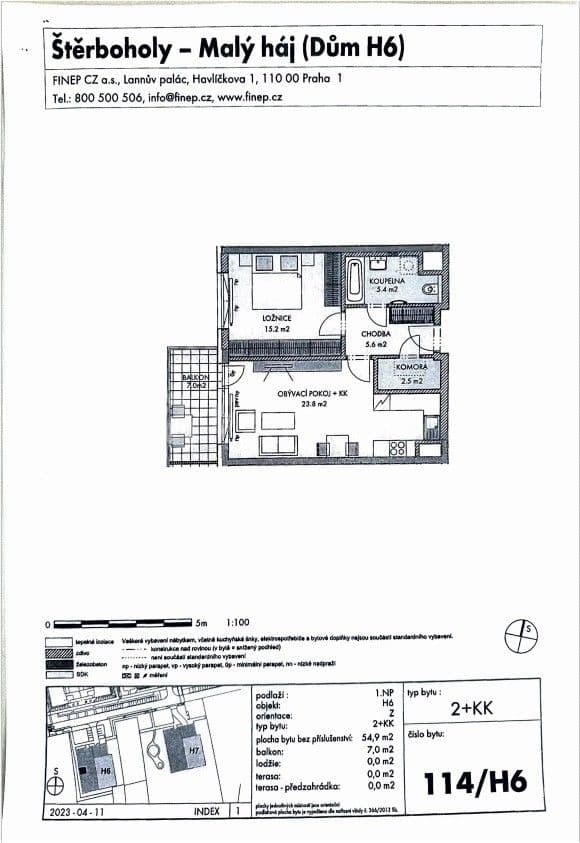Prodej bytu 2+kk 55 m², Kardausova, Praha, Praha