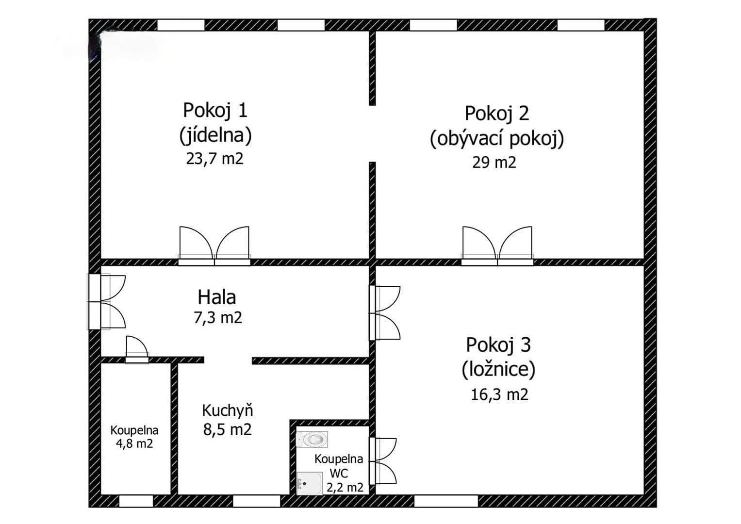 Prodej bytu 3+1 92 m², Holečkova, Praha, Praha Prodej bytu 3+1 92 m², Holečkova, Praha, Praha