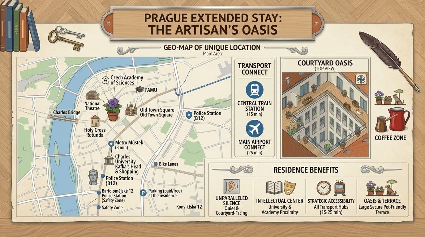 Pronájem bytu 35 m², Konviktská, Praha, Praha Pronájem bytu 35 m², Konviktská, Praha, Praha