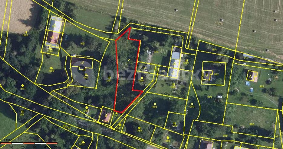 Prodej pozemku 1.156 m², Norberčany, Olomoucký kraj