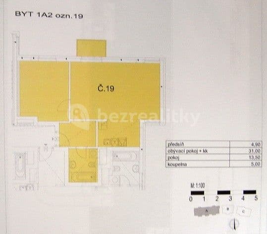 Pronájem bytu 2+kk 57 m², Na Srážku, Praha, Praha Pronájem bytu 2+kk 57 m², Na Srážku, Praha, Praha