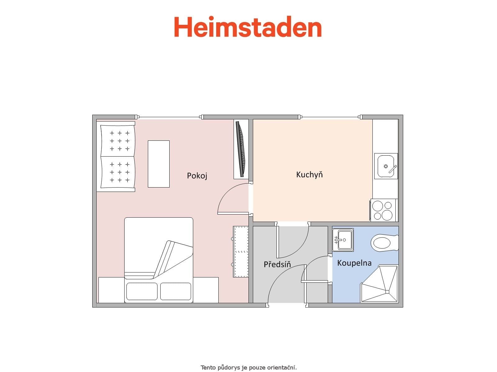 Pronájem bytu 1+1 26 m², Opletalova, Havířov, Moravskoslezský kraj Pronájem bytu 1+1 26 m², Opletalova, Havířov, Moravskoslezský kraj
