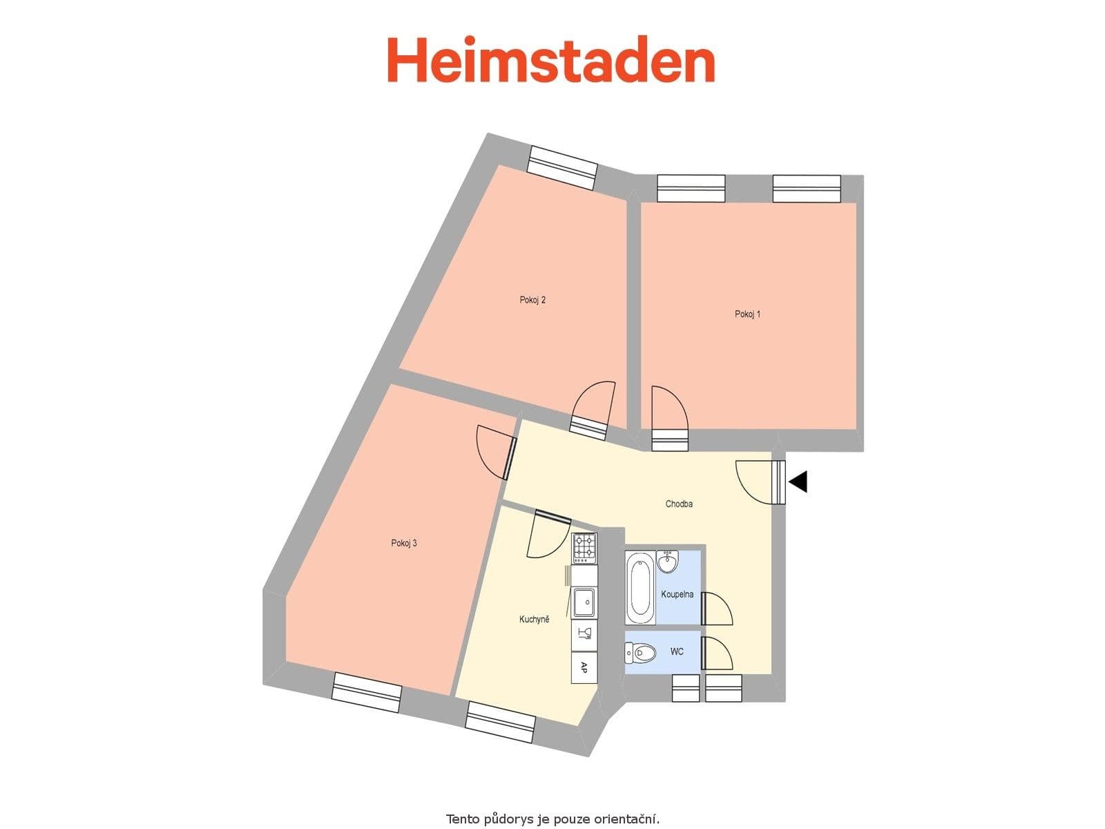Pronájem bytu 3+1 70 m², U Stromovky, Havířov, Moravskoslezský kraj Pronájem bytu 3+1 70 m², U Stromovky, Havířov, Moravskoslezský kraj