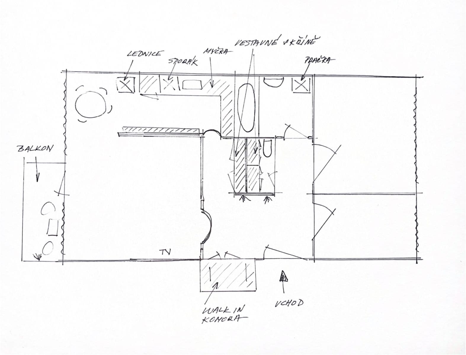 Pronájem bytu 3+kk 91 m², Na Křivce, Praha, Praha Pronájem bytu 3+kk 91 m², Na Křivce, Praha, Praha