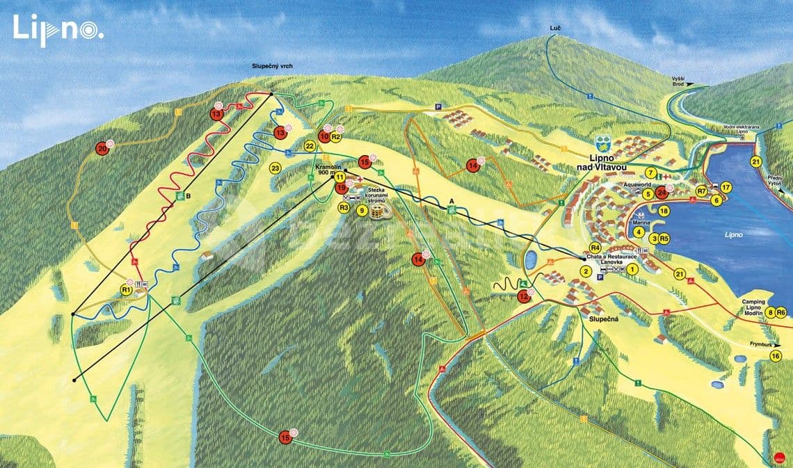 Pronájem bytu 1+kk 42 m², Lipno nad Vltavou, Jihočeský kraj Pronájem bytu 1+kk 42 m², Lipno nad Vltavou, Jihočeský kraj