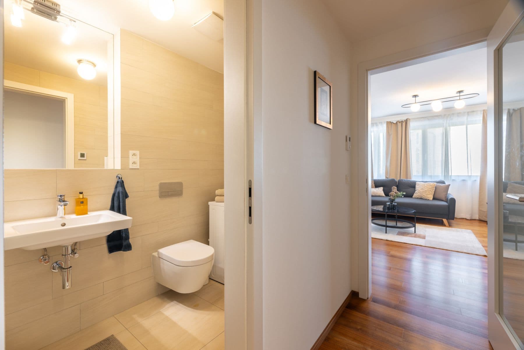 Pronájem bytu 40 m², U Michelského mlýna, Praha, Praha Pronájem bytu 40 m², U Michelského mlýna, Praha, Praha