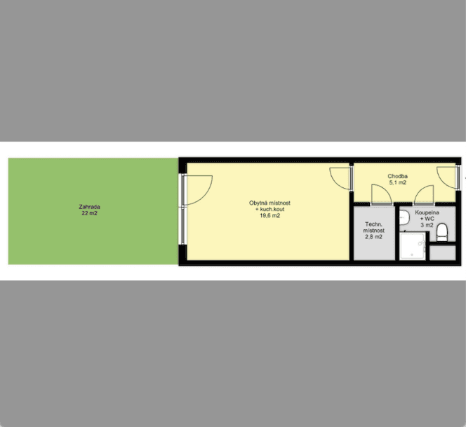 Pronájem bytu 1+kk 54 m², Frištenského, Olomouc, Olomoucký kraj Pronájem bytu 1+kk 54 m², Frištenského, Olomouc, Olomoucký kraj