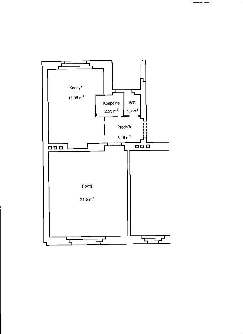 Pronájem bytu 1+1 45 m², Malá Štěpánská, Praha, Praha Pronájem bytu 1+1 45 m², Malá Štěpánská, Praha, Praha