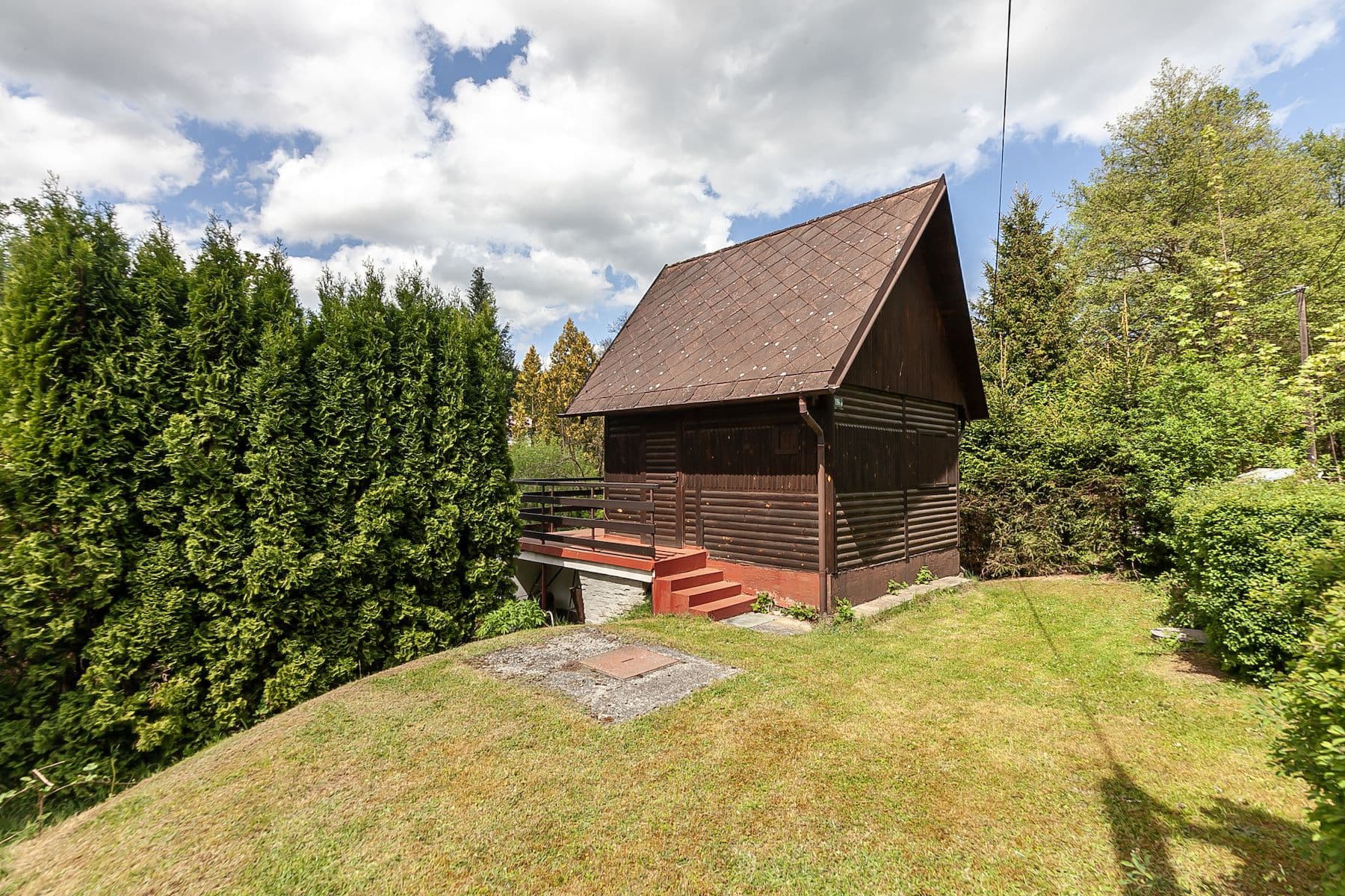 Prodej chaty, chalupy 16 m², pozemek 591 m², Krhanice, Krhanice, Středočeský kraj Prodej chaty, chalupy 16 m², pozemek 591 m², Krhanice, Krhanice, Středočeský kraj