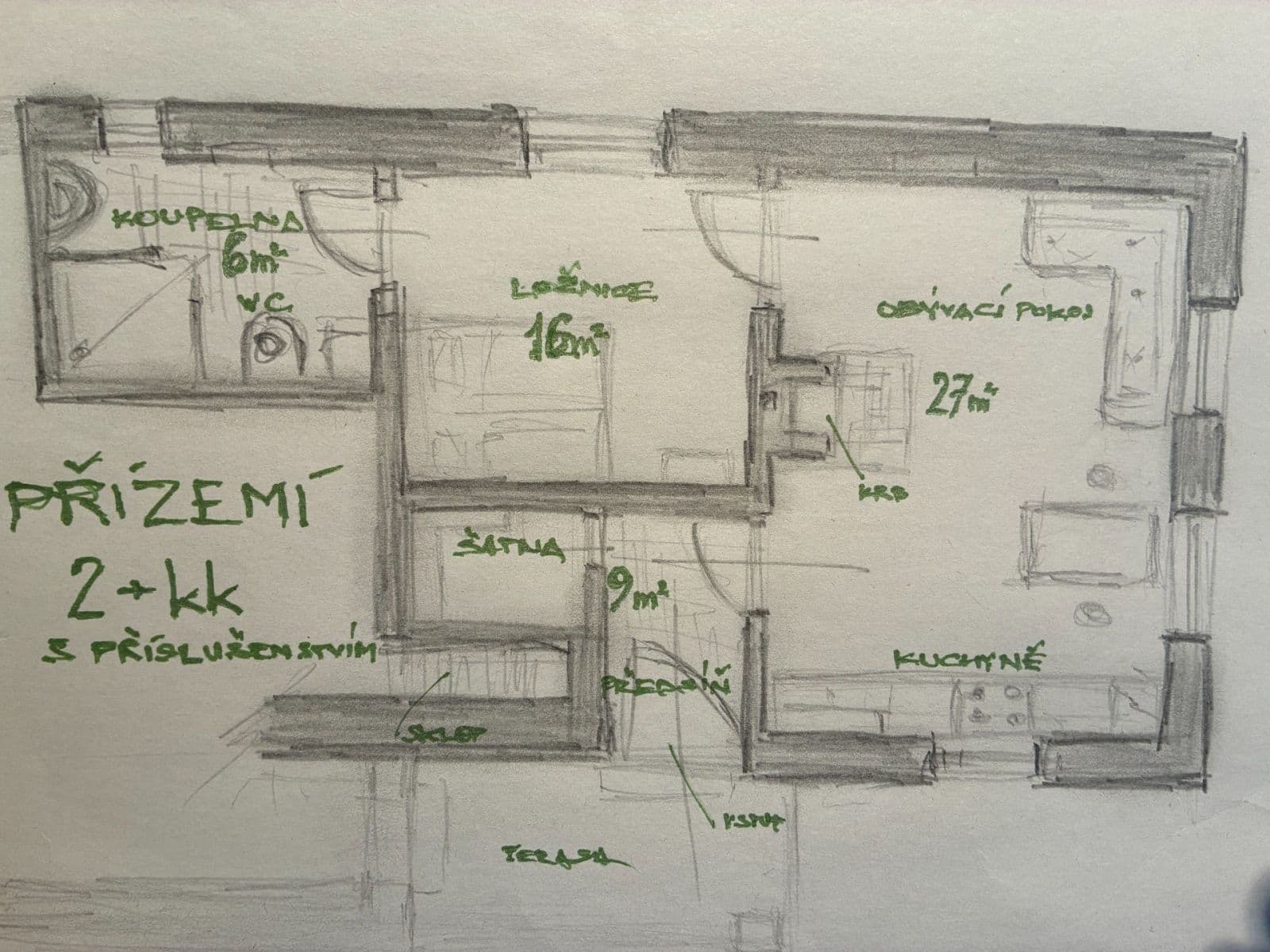 Pronájem bytu 2+kk 58 m², Za Mlýnem, Hostivice, Středočeský kraj Pronájem bytu 2+kk 58 m², Za Mlýnem, Hostivice, Středočeský kraj