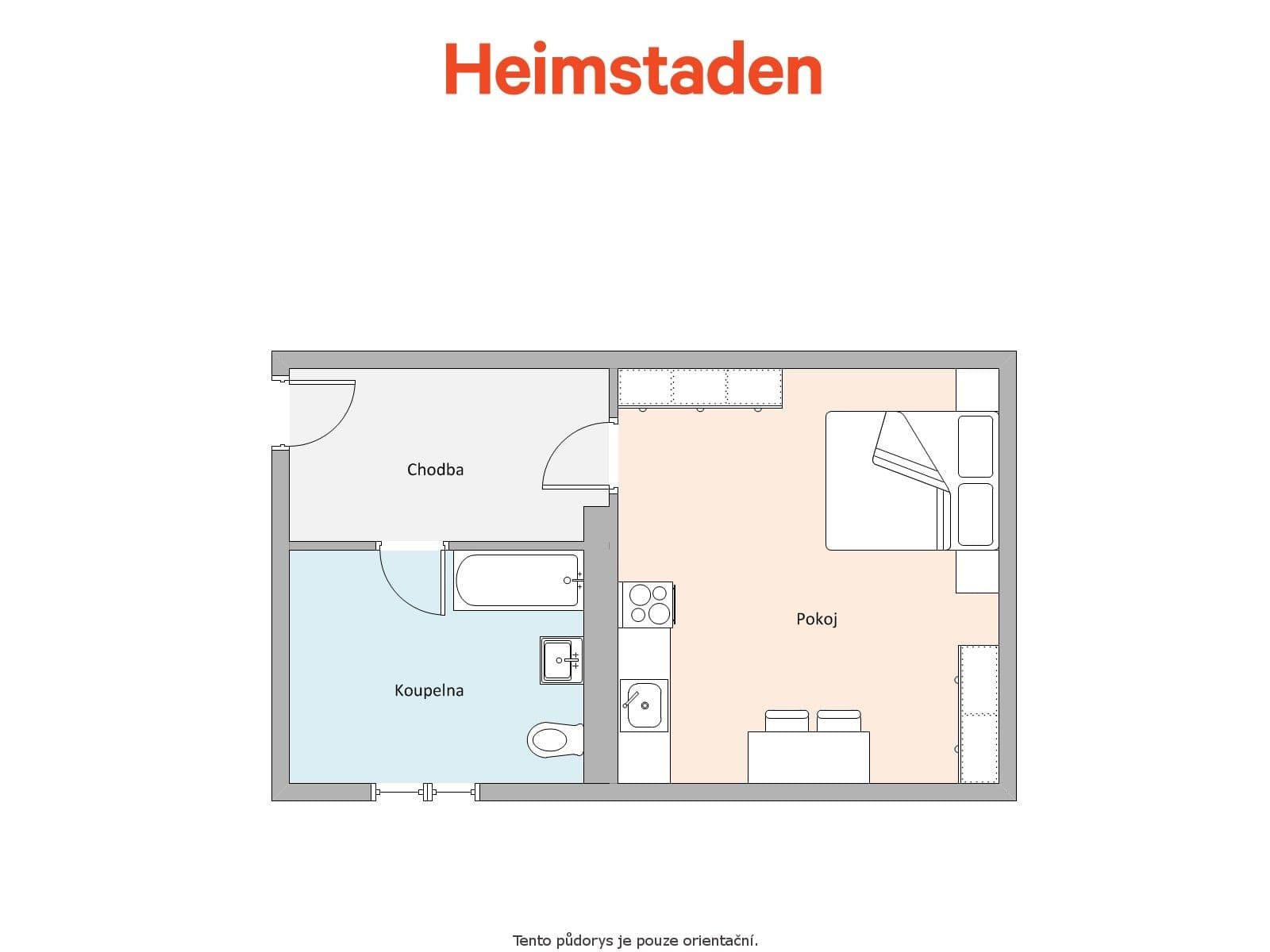 Pronájem bytu 1+kk 21 m², Hlavní třída, Havířov, Moravskoslezský kraj Pronájem bytu 1+kk 21 m², Hlavní třída, Havířov, Moravskoslezský kraj
